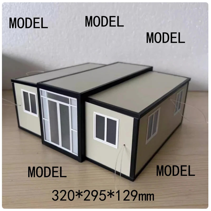 2025 Mini 20ft Expandable Steel Pod Home Office Villa Shop Kiosk Workshop Integrated Bathroom Warehouse Park