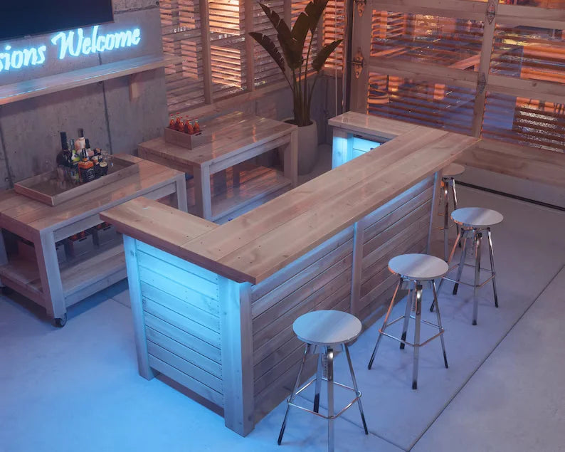Step By Step DIY Wooden Bar Plan Beginner Friendly Guide For Garage Basement Or Outdoor Use