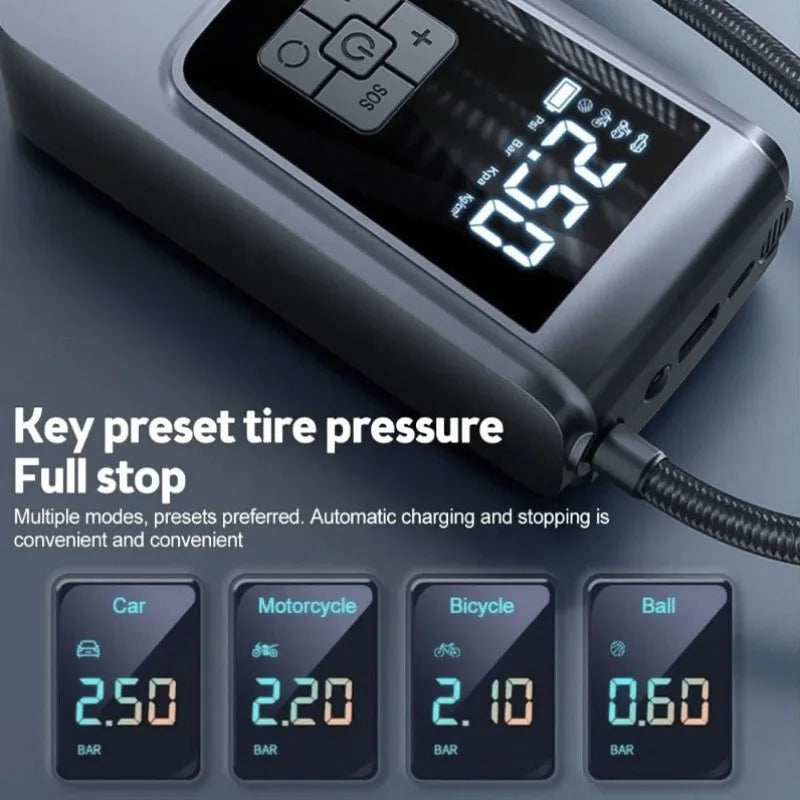 Suitu Portable Car Air Compressor With Accurate Gauge