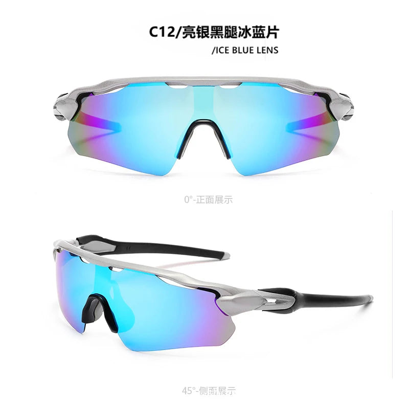 ZSMEYE RADAR EV 9208 Polarized Sunglasses for Men Outdoor Running with UV Protection and Trendy Frame
