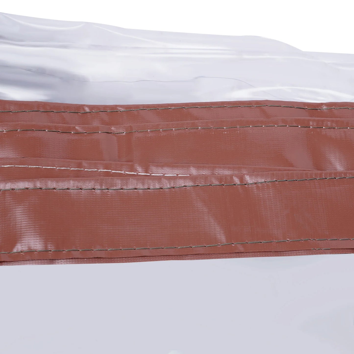 16x8 Feet Outdoor Clear Tarp Curtain Rainproof PVC Awning Canopy Enclosure Patio Roll Up Enclosure