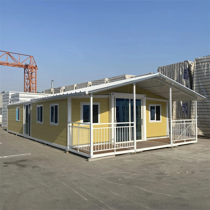 Expandable Container House Ready Made 40Ft 20Ft Prefabricated Mobile Tiny Home Steel Portable Home 2 3 4 5 Bedrooms