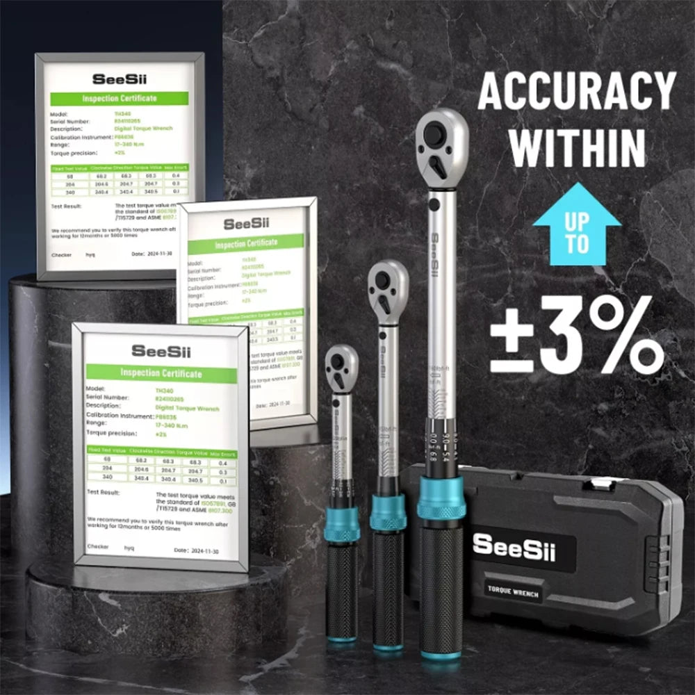 Seesii Ratchet Wrench Set Combination Tools for Electrical DIY