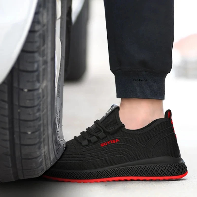 Choice Steel Toe Work Shoes Breathable Safety Sneakers