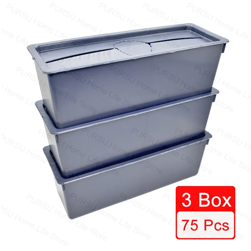 Cat Litter Refill Bags Compatible with Litter Genie Easy Roll Pail Waste Disposal System 25 or 75 Bags