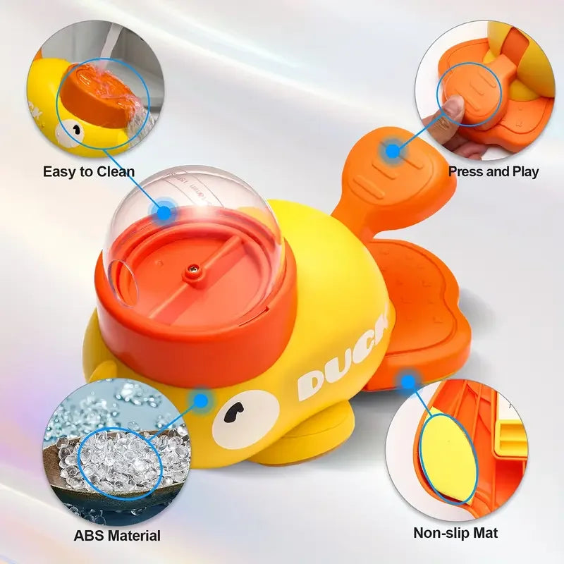 Yellow Duck Shaped Interactive Dog Treat Dispenser Durable Plastic Training Toy Puzzle Slow Feeder Dog Entertainment Toy