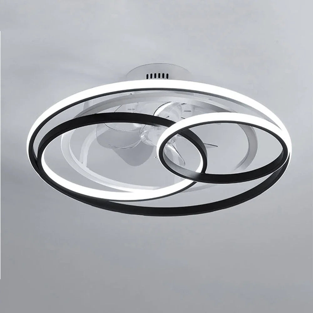 20 Inch Round LED Ceiling Light Modern Ring Design for Rooms