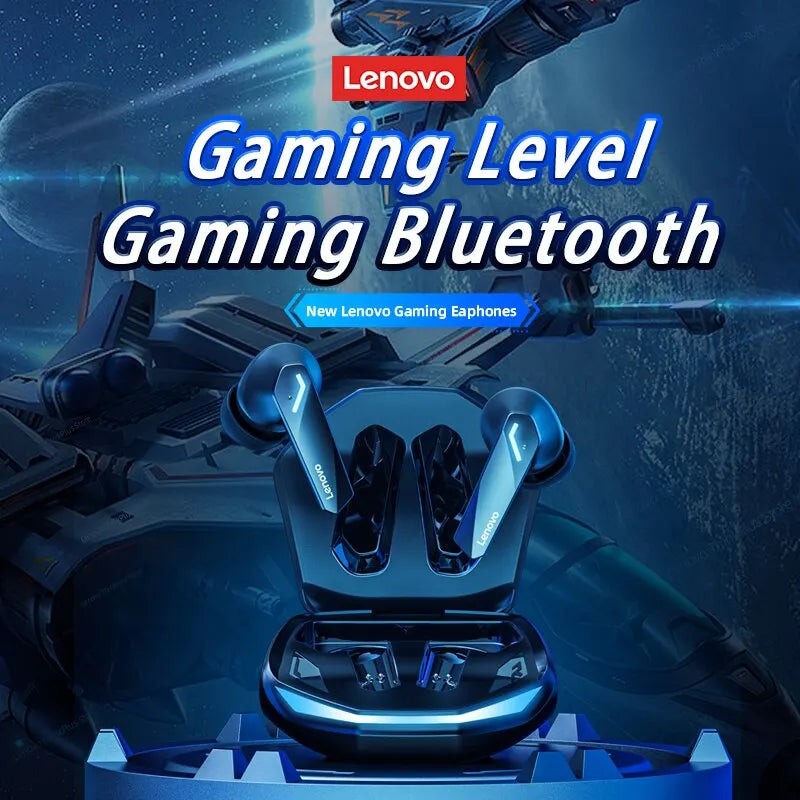 Lenovo GM2 Pro TWS Wireless HiFi Stereo Headset Low Latency Gaming Music Dual Mode Earbuds