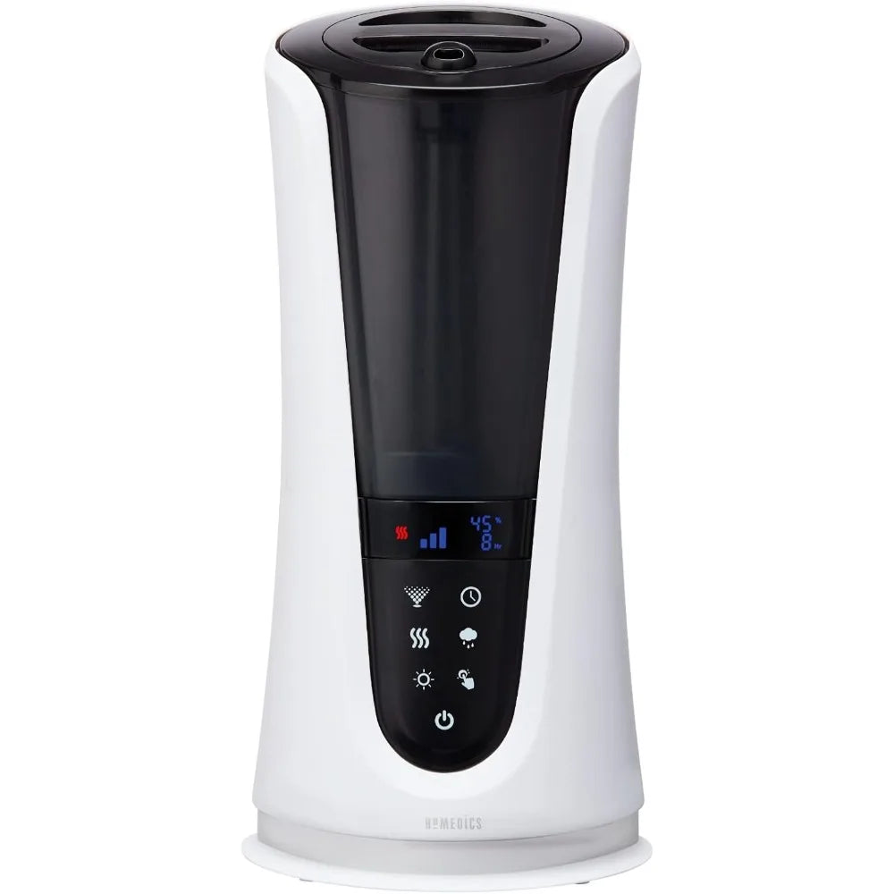 Ultrasonic Humidifier – Large Deluxe Air Humidifiers for Bedroom, Plants, Office – Cool and Warm Mist Humidifiers, Essential