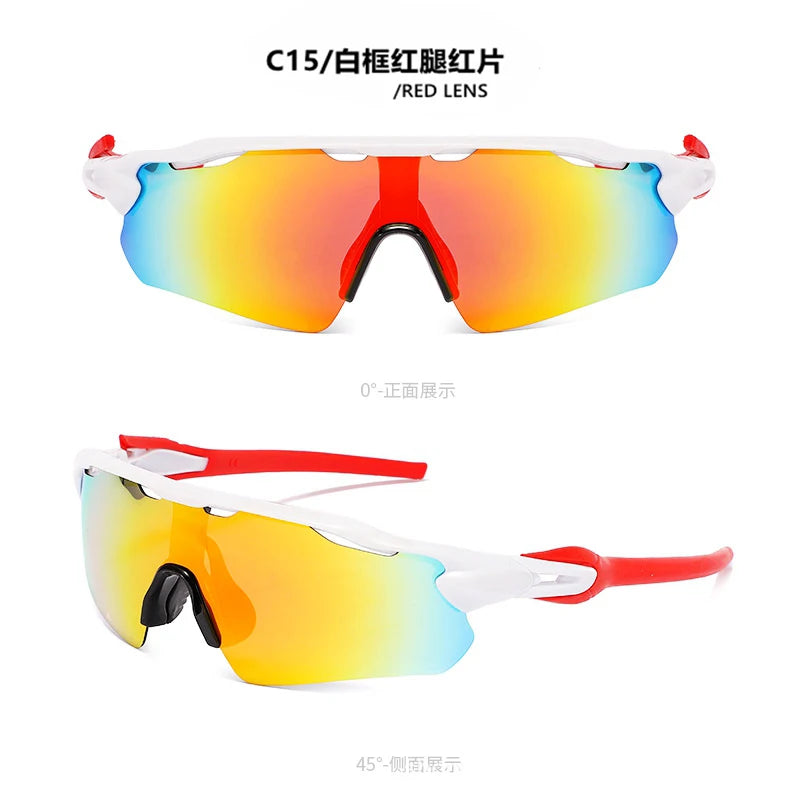 ZSMEYE RADAR EV 9208 Polarized Sunglasses for Men Outdoor Running with UV Protection and Trendy Frame