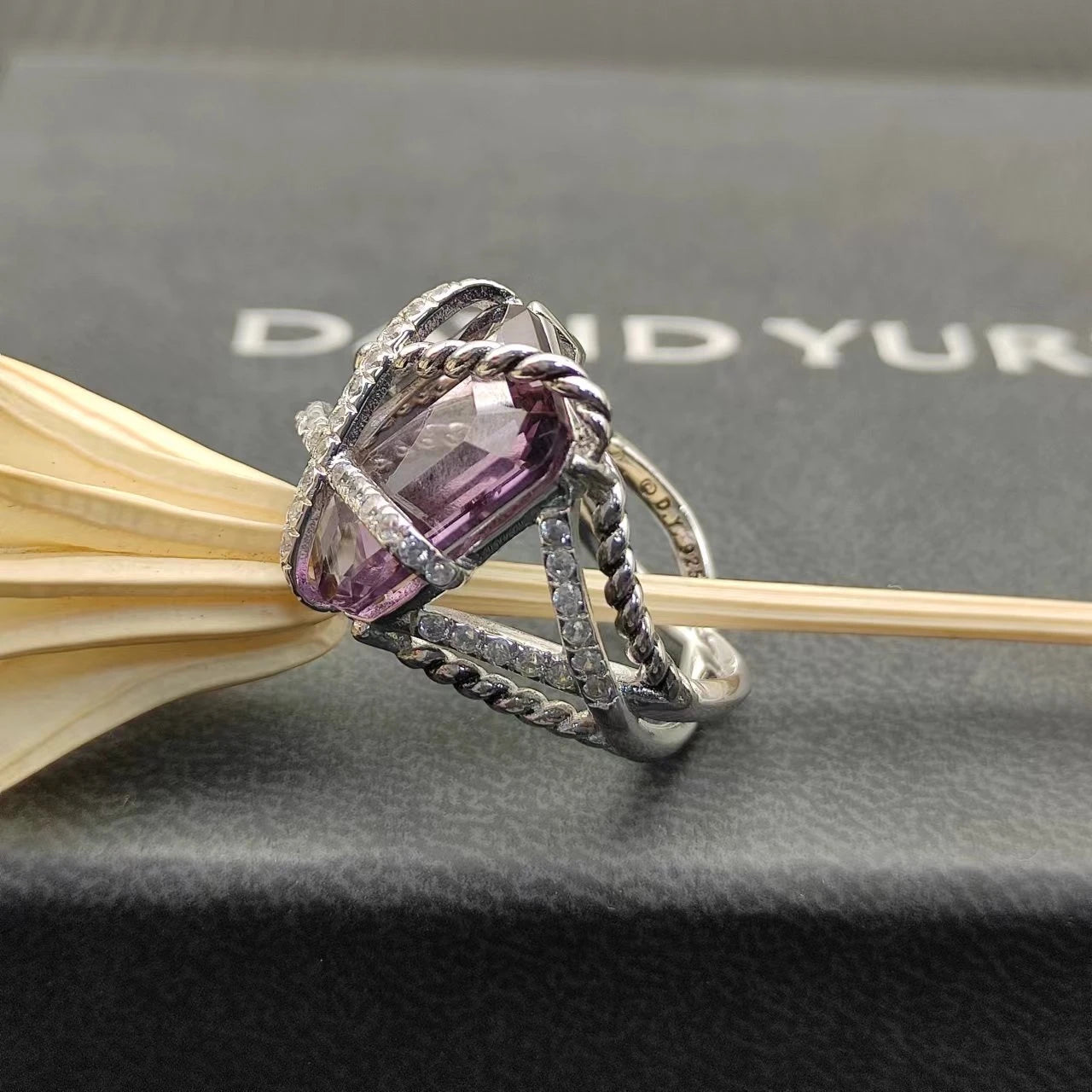 High Quality Stylish 925 Silver DY Latest Ring for Everyday Wear