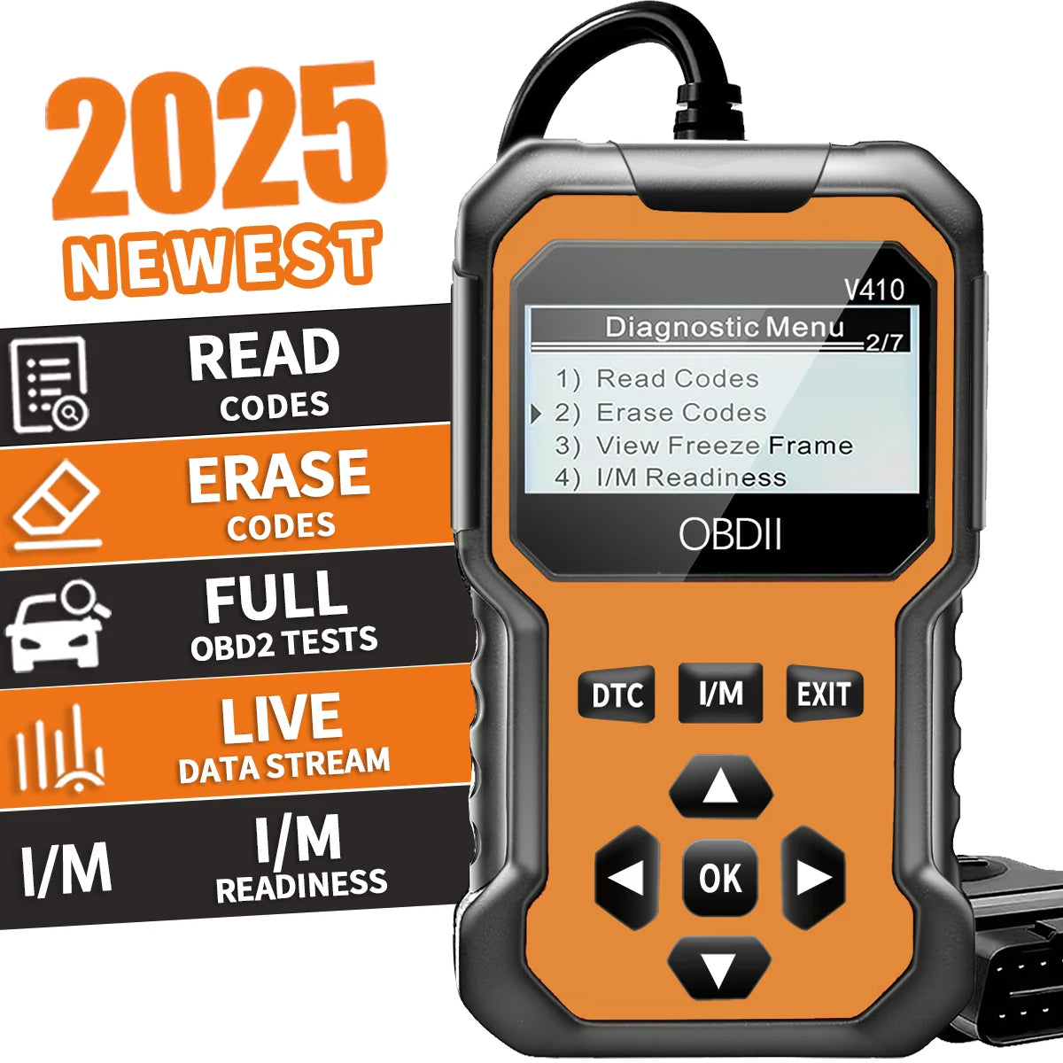 Jexiwe OBD2 Scanner Diagnostic Tool Code Reader Pro