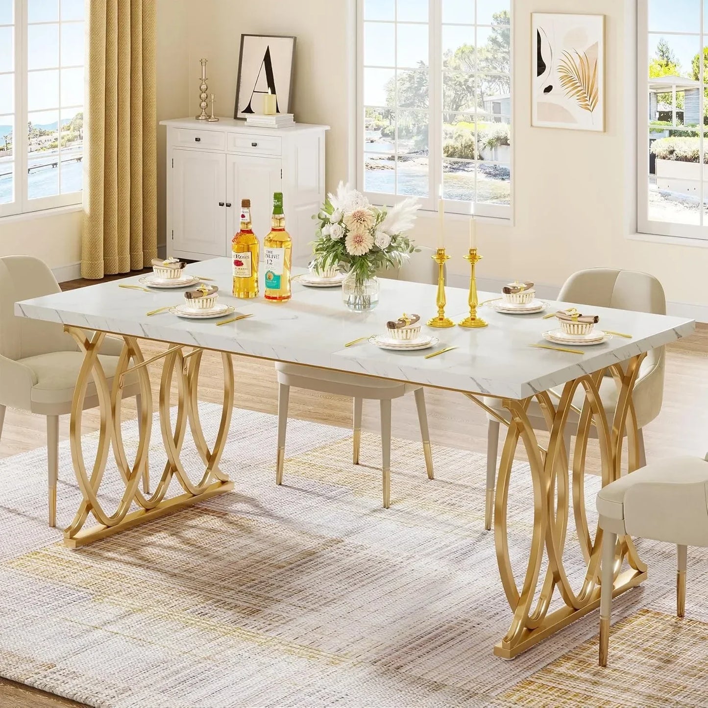 Little Tree Modern Dining Table For Kitchen And Dining