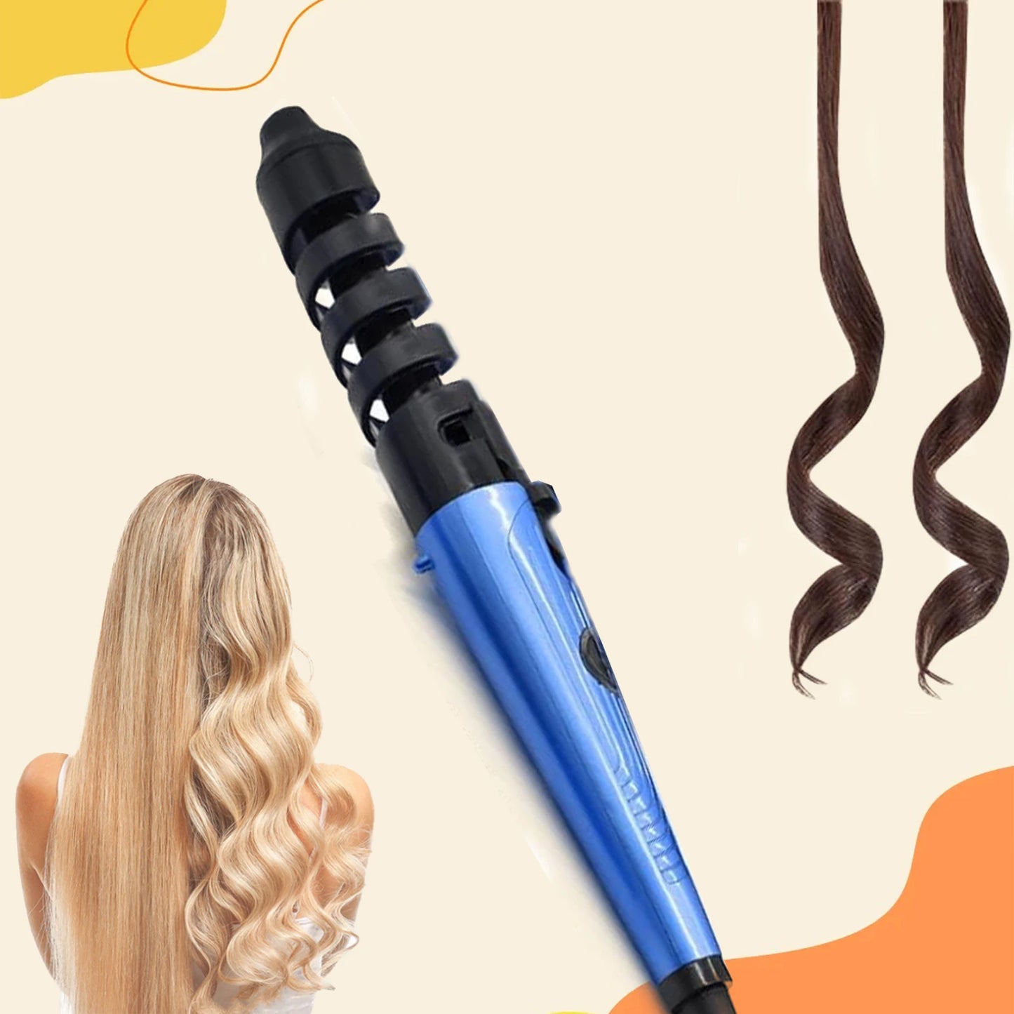 2-in-1 Curling Iron Set, Instant Heat Up for Short, Medium, and Long Hair, Women's Hair Tools Holiday Gifts