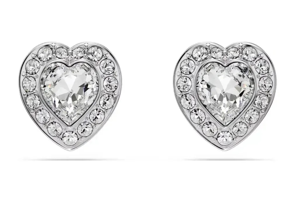 Hot Sale Good Brand Silver Color Tennis Heart-shaped sw Necklace Women's Romantic Luxury Jewelry Gifts Set