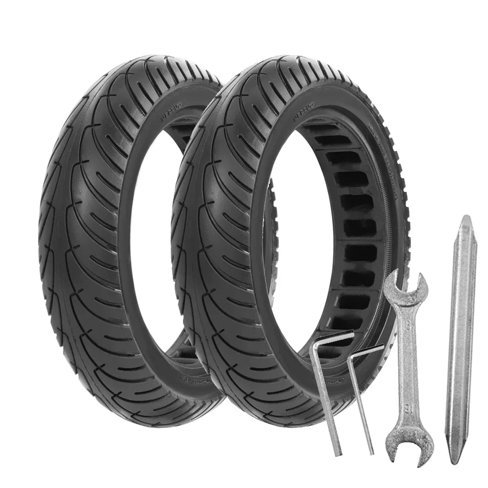 8.5 Inch Honeycomb Solid Tires for Xiaomi M365 1S Pro Electric Scooter Anti Explosion Shock Absorber Damping Spare Wheels