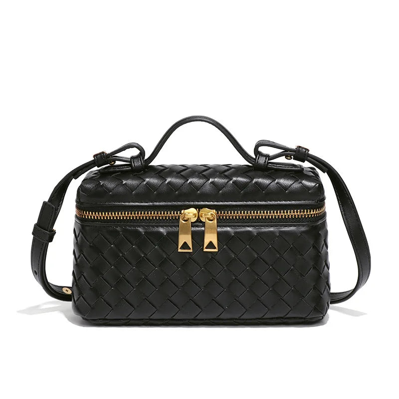 2025 Fashion All In One Woven Bag Ladies Handbag Crossbody Bag Essential For Casual Beach Play