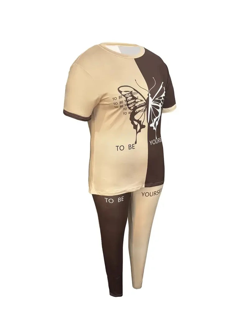 Samson Shopping 25 Fashion Printed Womens Trousers Suit