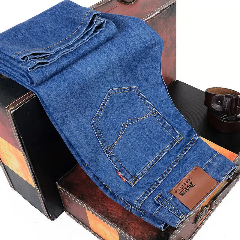 Samson Shopping 25 Mens Slim Fit Jeans Soft Denim Pants