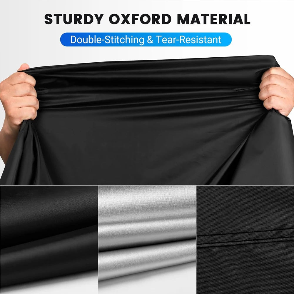 Motorcycle Cover Waterproof Outdoor Indoor Scooter Wear Resistant Fabric All Season Dustproof UV Protective