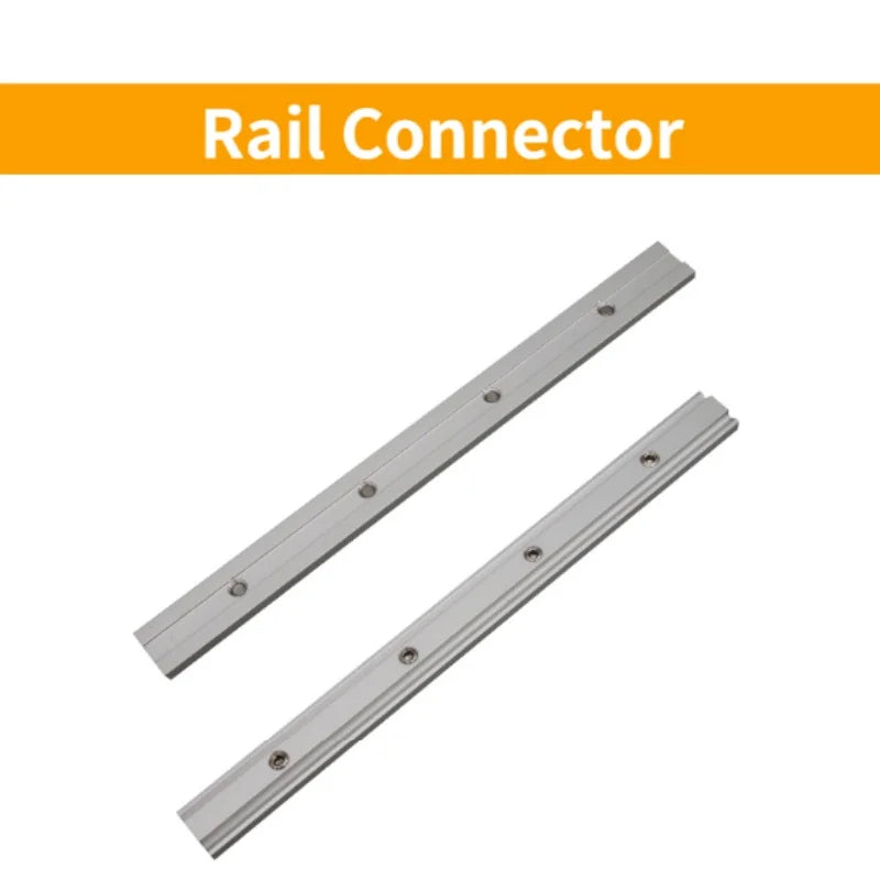 Track Saw Guide Rail Aluminum Extruded Guided Rails for Circular Saw Repeatable Rip Cuts Optimized Bevel and Straight Cuts