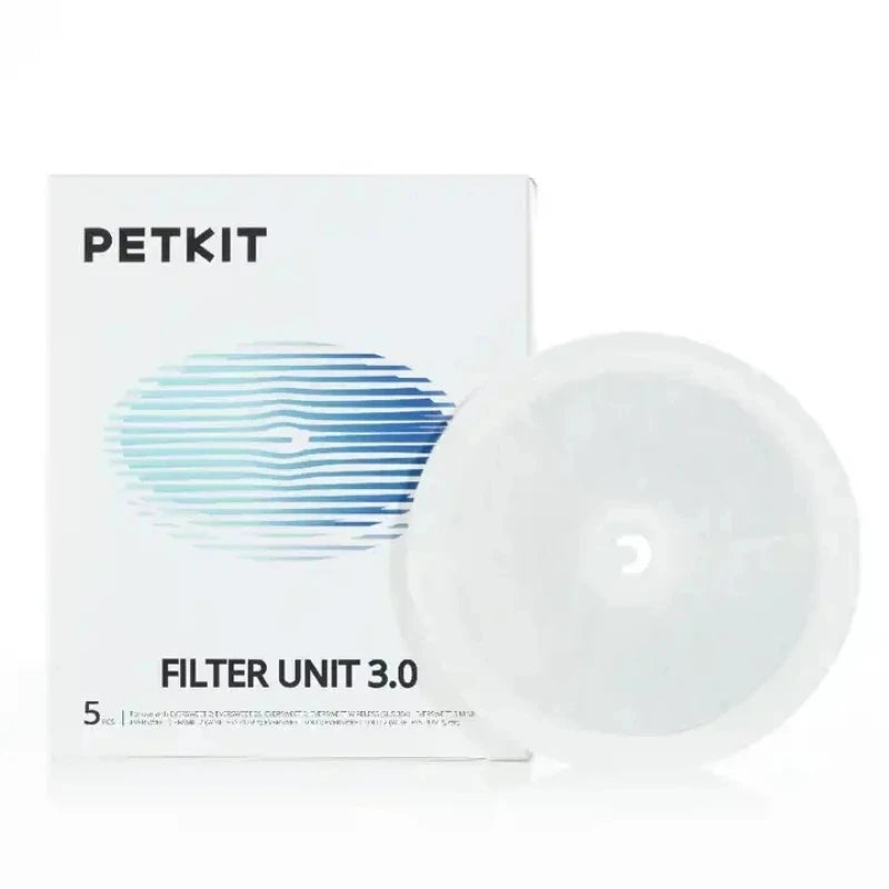 Petkit Automatic Feeder Filter Cat Water Fountain Replacement Filters 5 Pack Pet Supplies