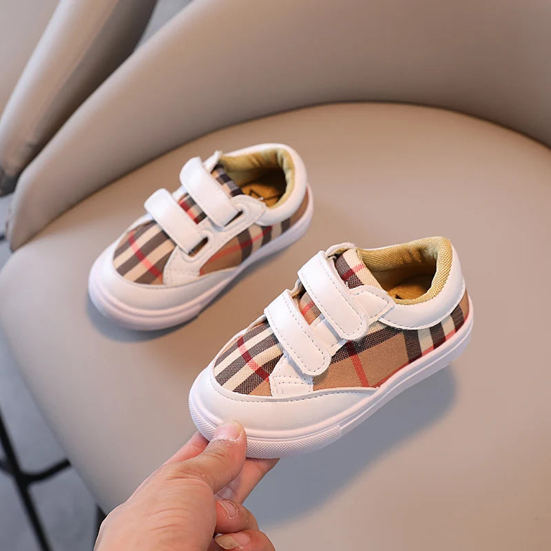 Spring Children's Casual Sports Shoes Size 21-30 Non-Slip Boys and Girls Sneakers for All Seasons