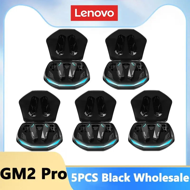 Lenovo GM2 Pro TWS Wireless HiFi Stereo Headset Low Latency Gaming Music Dual Mode Earbuds