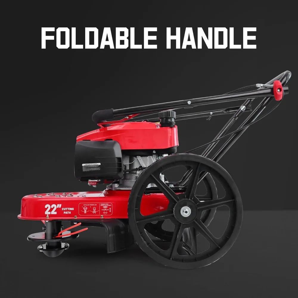 Gas Walk Behind String Trimmer with High Wheels (DB6222)