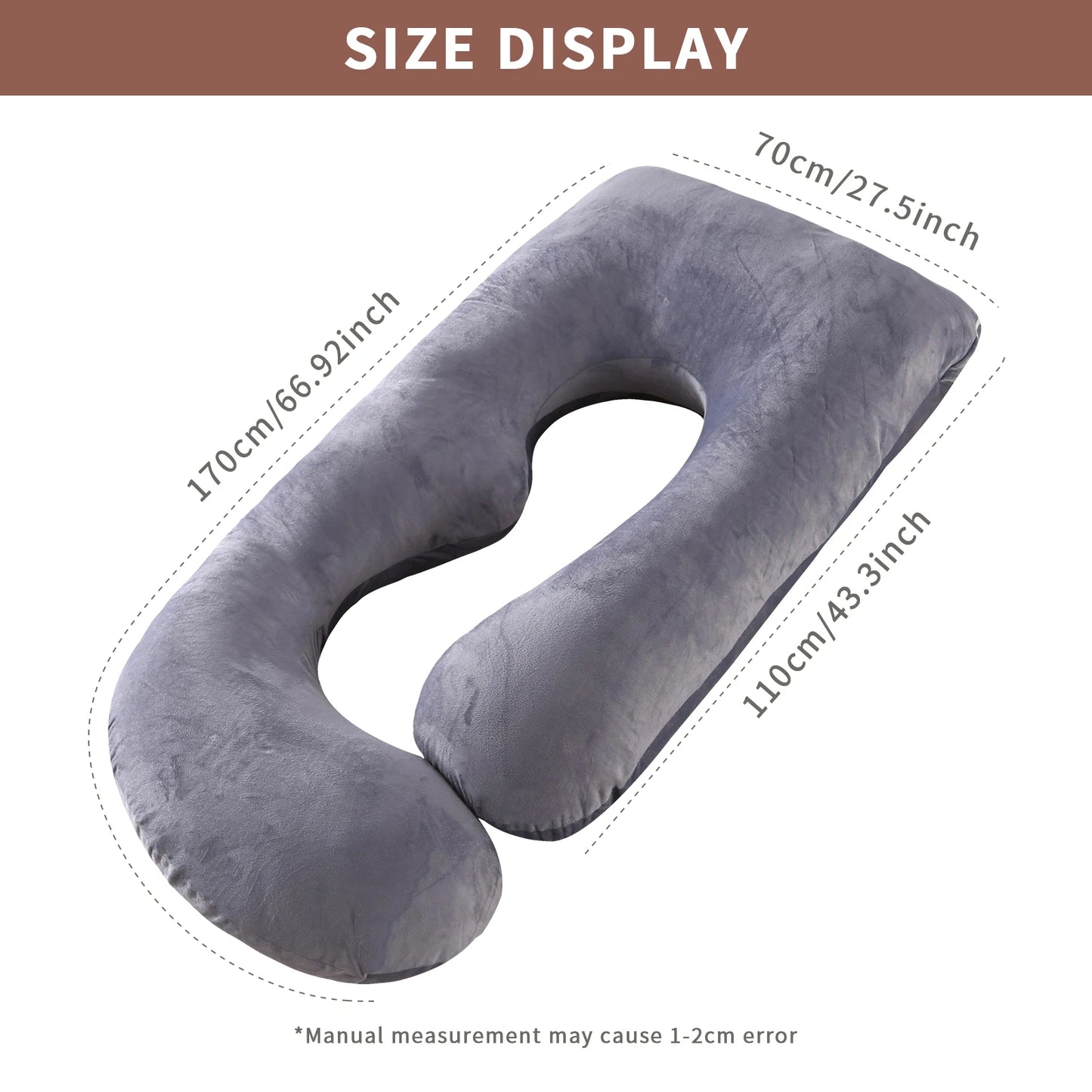 Zhejiang Pregnancy G Shaped Full Body Maternity Pillow