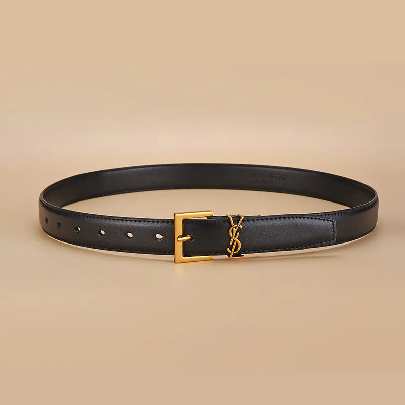 2025 Y Home Internet Celebrity Yang Shulin Women's Decorative Pants Belt Light Luxury Simple Style