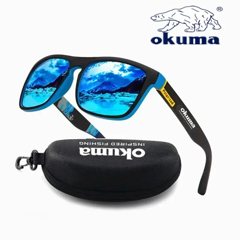 Okuma Polarized Sunglasses UV400 for Men and Women Outdoor Activities Hunting Fishing Driving Biking