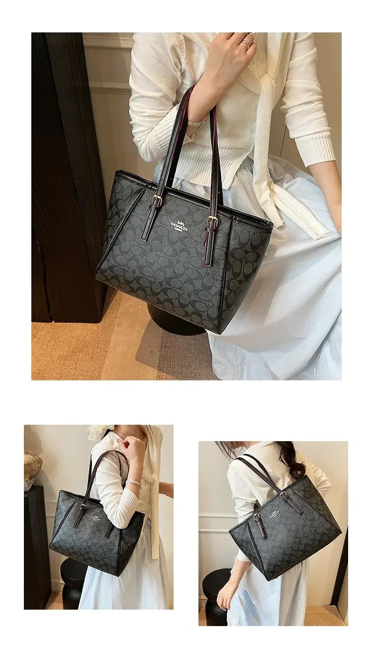 2025 Women's Tote Bag Ample Storage Stylish Single Shoulder Design Ultra Versatile for Effortless Commuting