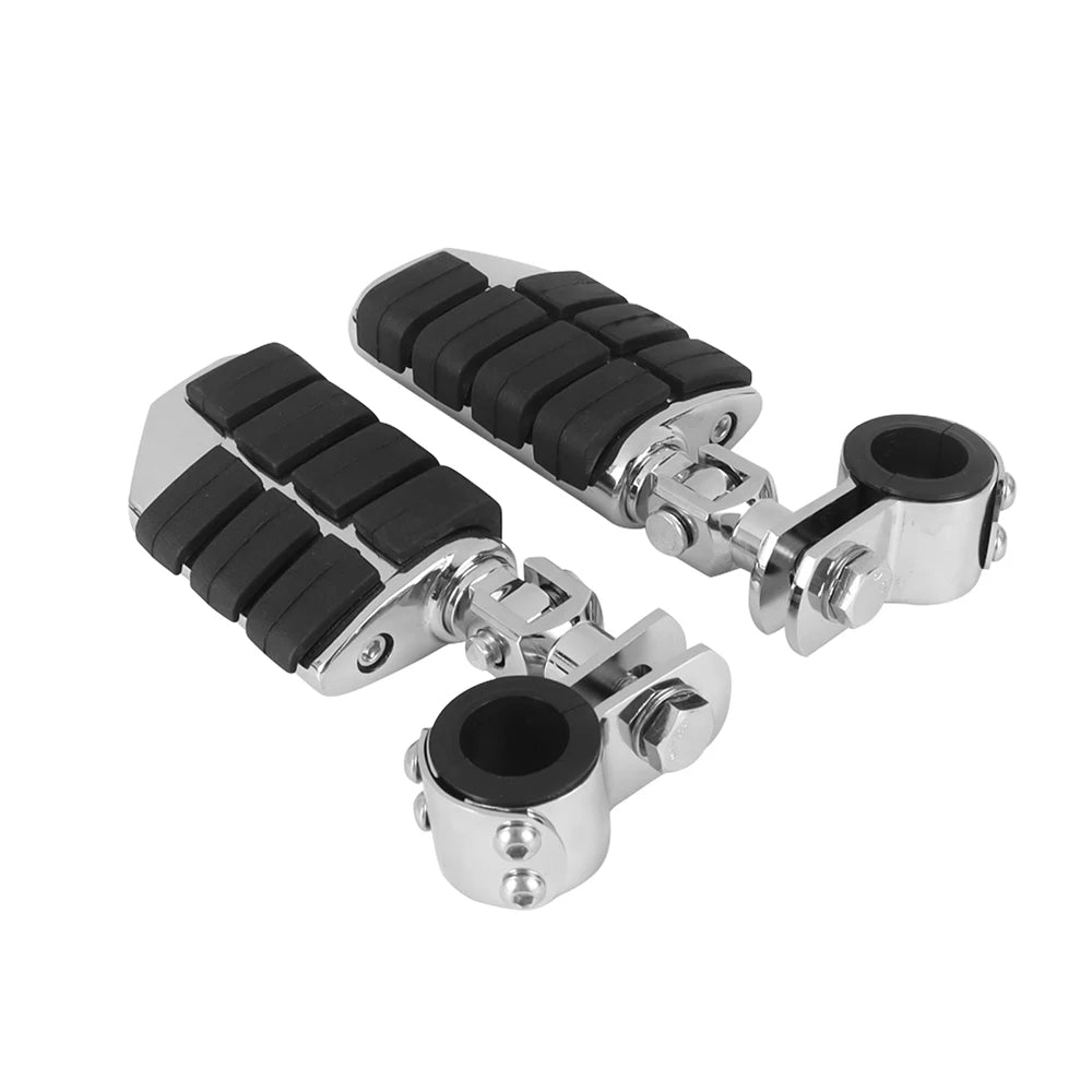 1 1/4 Inch 32mm Motorcycle Foot Rest Highway Engine Guard Foot Pegs for Harley Touring Honda Kawasaki Suzuki Yamaha