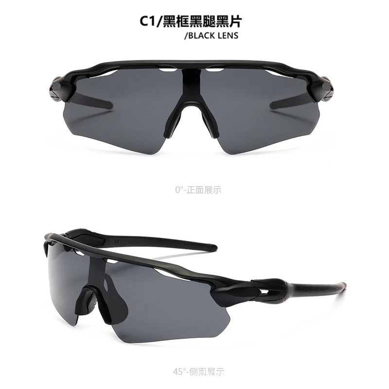ZSMEYE RADAR EV 9208 Polarized Sunglasses for Men Outdoor Running with UV Protection and Trendy Frame