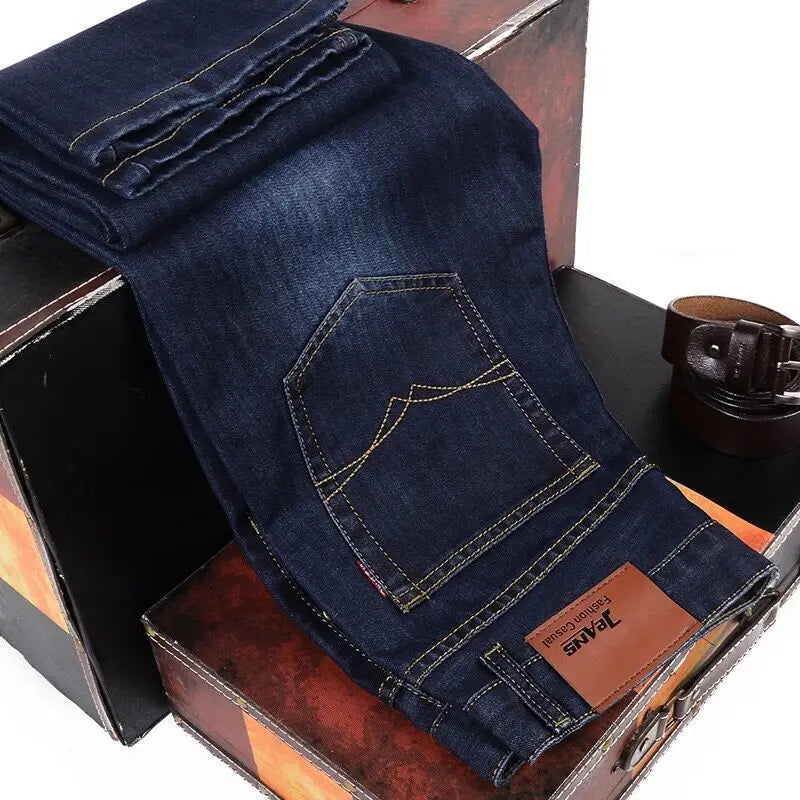 Samson Shopping 25 Mens Slim Fit Jeans Soft Denim Pants