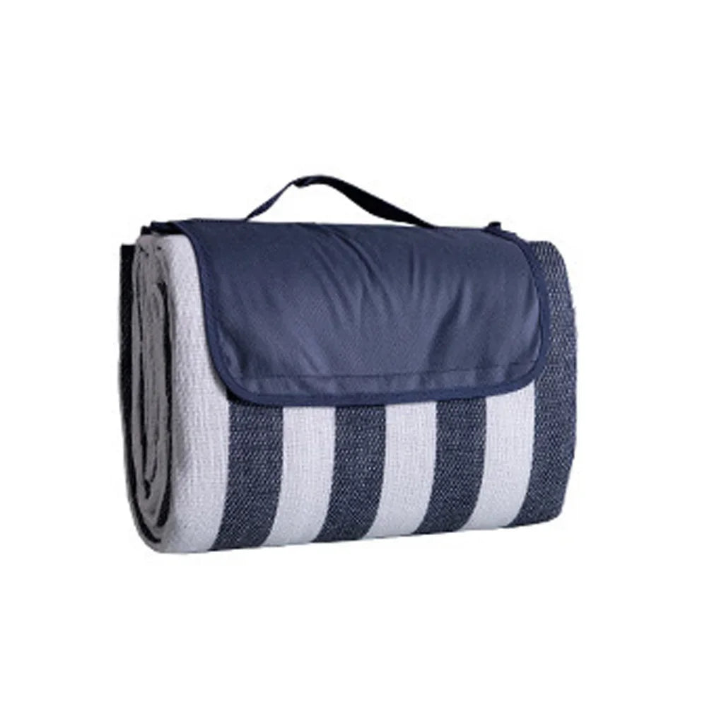 Waterproof Sandproof Foldable Outdoor Extra Large Picnic Blanket Fashion Handy Tote Beach Mat for Spring Summer Camping