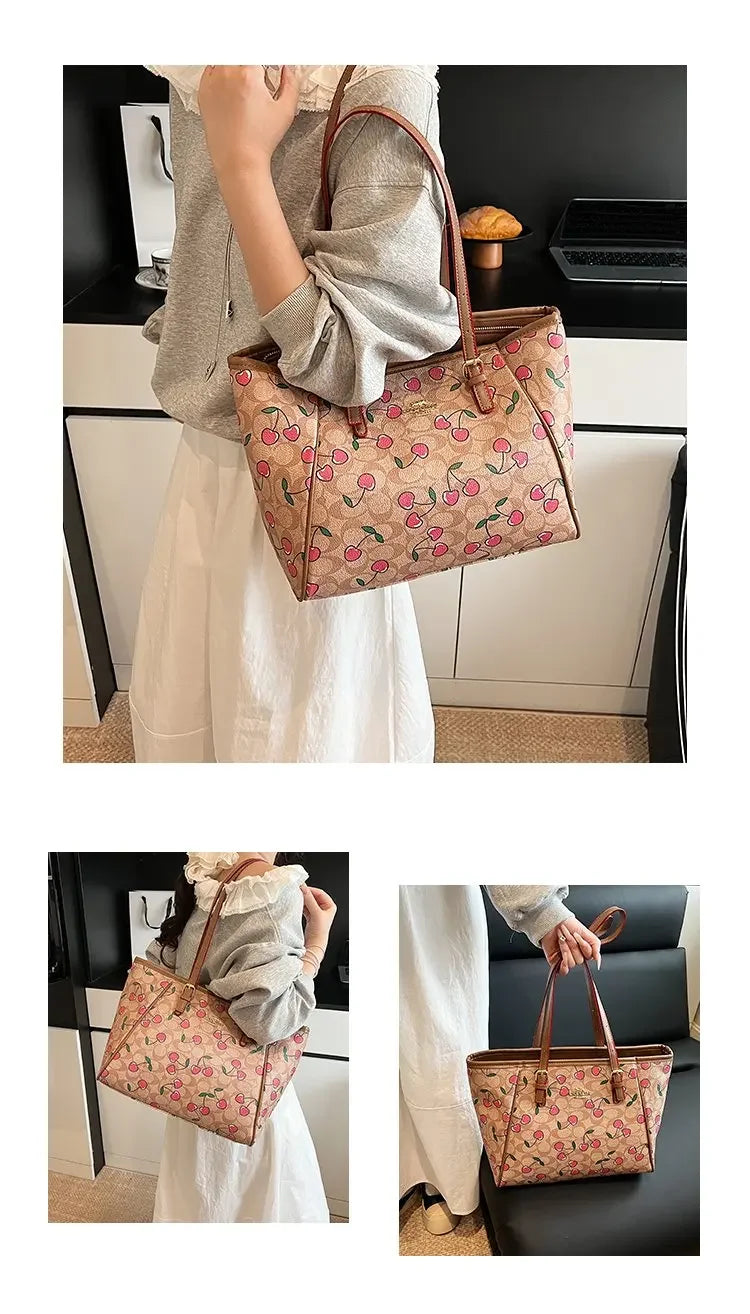 2025 Women's Tote Bag Ample Storage Stylish Single Shoulder Design Ultra Versatile for Effortless Commuting