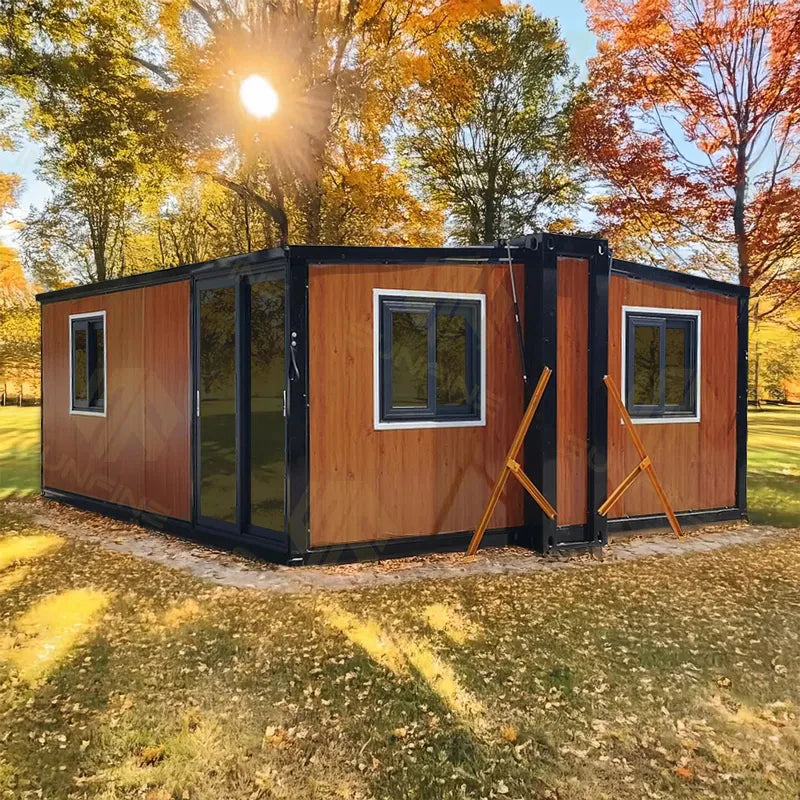 Expandable Container House Ready Made 40Ft 20Ft Prefabricated Mobile Tiny Home Steel Portable Home 2 3 4 5 Bedrooms