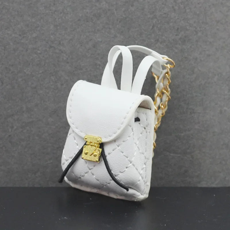 15 to 17 Cm Labubu Backpack Toy BJD Doll Bag Handmade Set DIY Doll Backpack Replacement Clothing Accessories