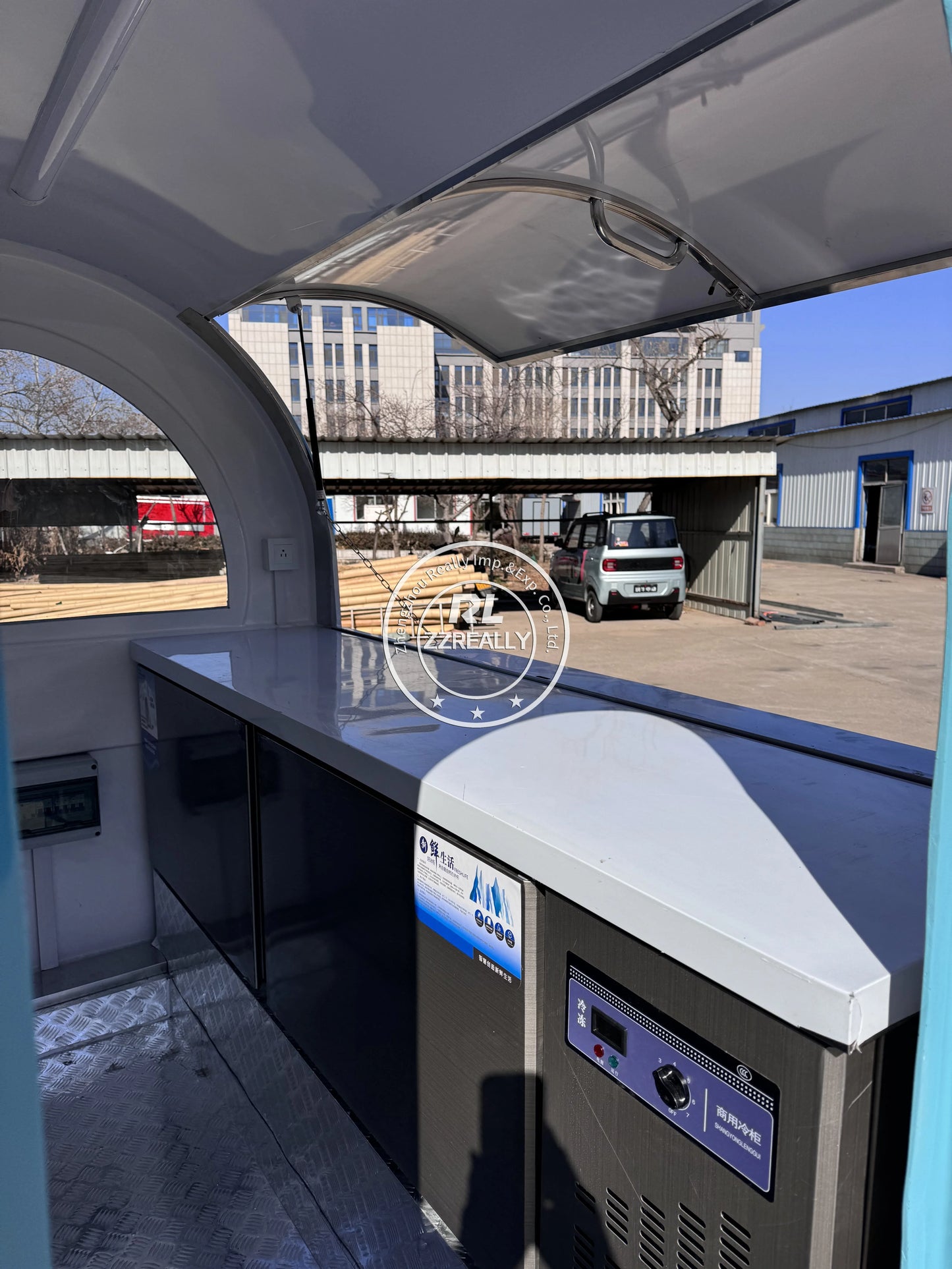 Shaved Ice Cart And Food Trailer Mobile Street Vendor