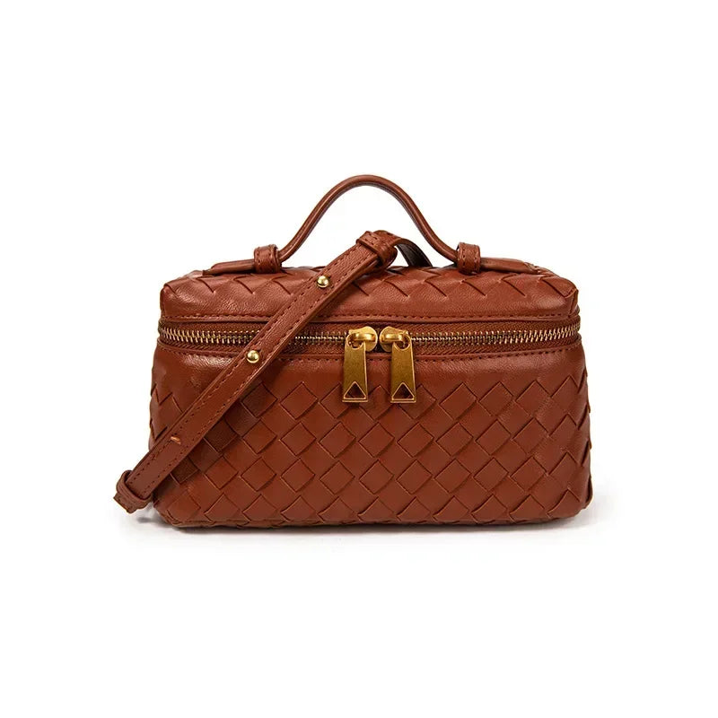 2025 Fashion All In One Woven Bag Ladies Handbag Crossbody Bag Essential For Casual Beach Play