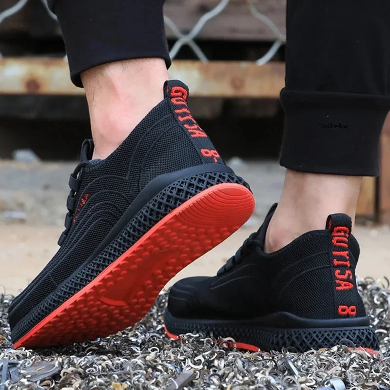Choice Steel Toe Work Shoes Breathable Safety Sneakers