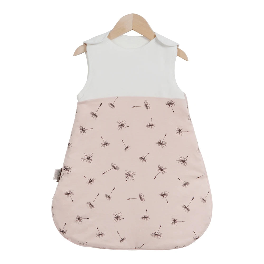 Sleeping Bags For Baby 0 To 24 Months Anti Kick Blanket Infant Quilt Sleepwear 2.5 Tog Stars Print Spring 100 Percent Cotton Vest Sleepsacks