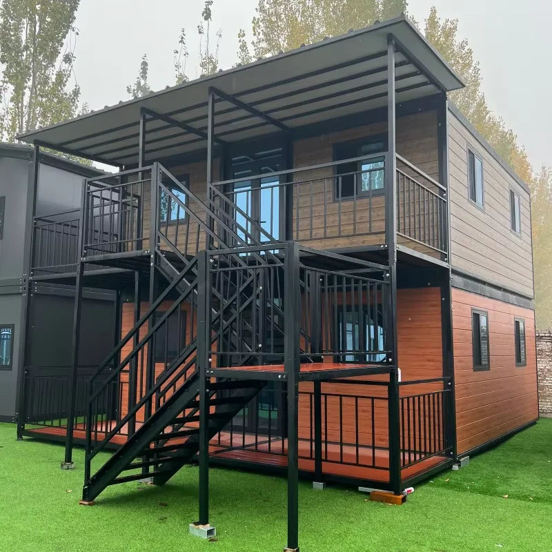 Professional Manufacture Readymade Container Houses Prefabricated Architecture Tiny House Expandable Detachable Container Home