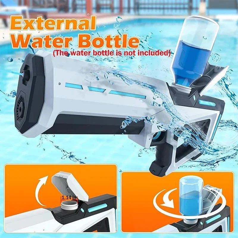Electric Water Guns For Adults Powerful Automatic Water Blasters Summer Outdoor Beach Toy For Kids