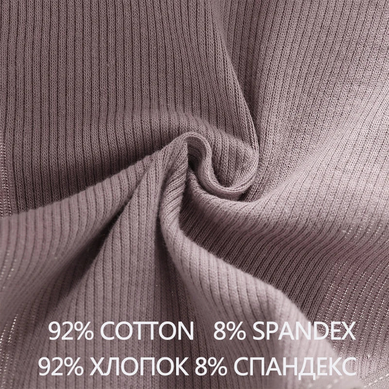 Finetoo 5PCS Set Women Letter Underpants Cotton Underwear Panties Lingerie Ladies 9 Solid Colors M-XXL Sexy Briefs