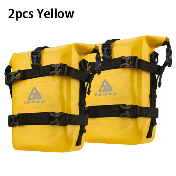 1/2PC Motorcycle Bumper Bag For BMW R1200GS R1250GS ADV And Honda NC750X CB500X Waterproof Crash Bars Bag