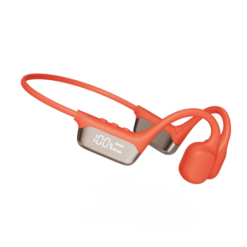 Bone Conduction Headphones Bluetooth 5.4 Wireless Earphones IPX8 Waterproof for Swimming Sports with 32G RAM Support MP3 Player