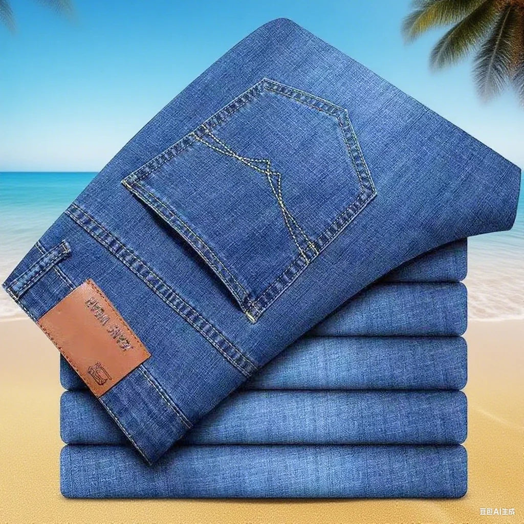 Samson Shopping 25 Men Jeans Casual Fit Straight Leg